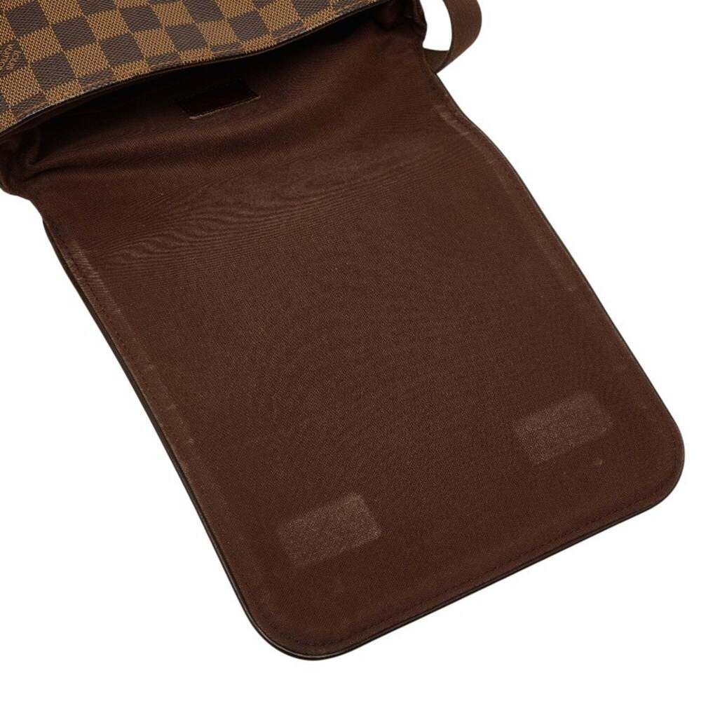 LOUIS VUITTON Brown Damier Leather Shoulder Bag - Picture 11 of 15